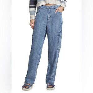 SPLENDID Aven Denim Cargo Pants NWT